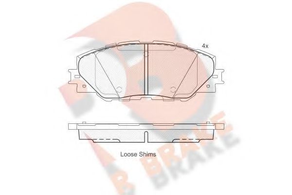 R BRAKE RB1762