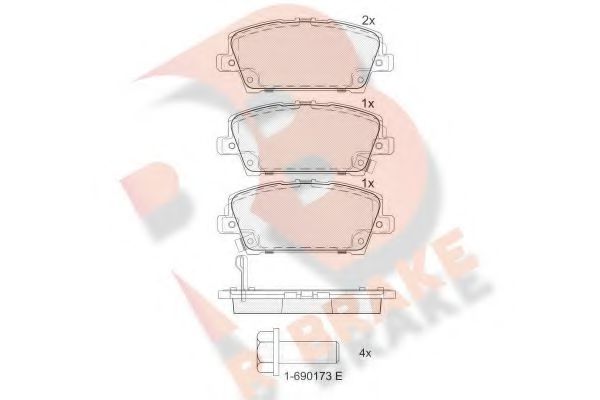 R BRAKE RB1773