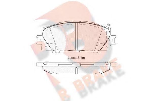 R BRAKE RB1774