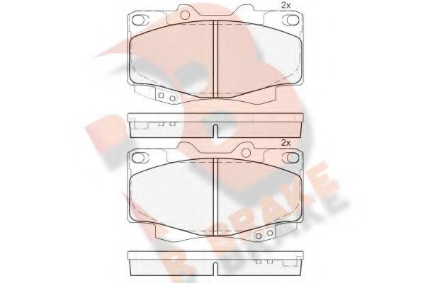 R BRAKE RB1781