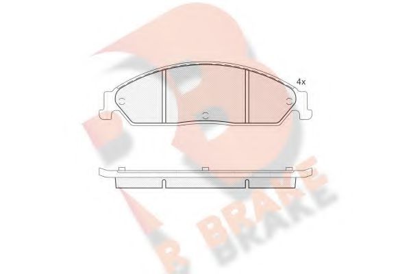 R BRAKE RB1782