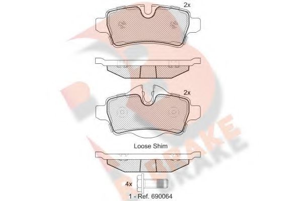 R BRAKE RB1812