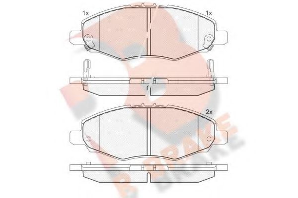R BRAKE RB1867