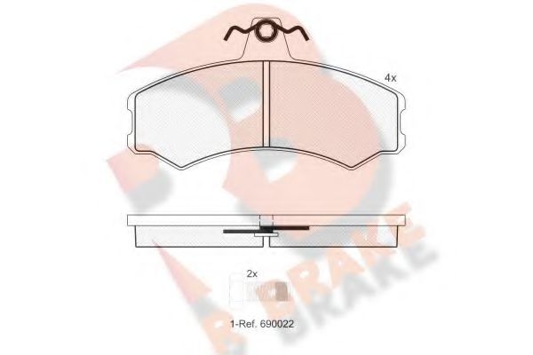 R BRAKE RB1890