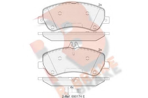 R BRAKE RB1917