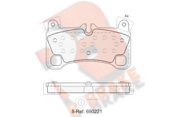 R BRAKE RB1922