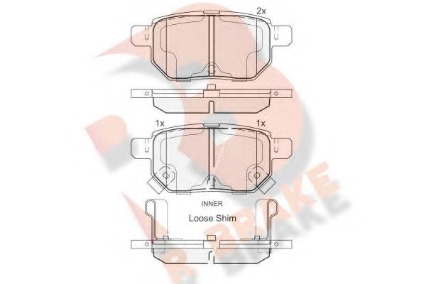 R BRAKE RB1947