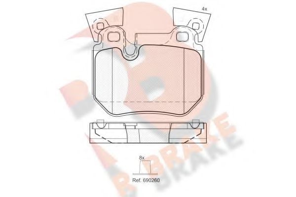 R BRAKE RB1965