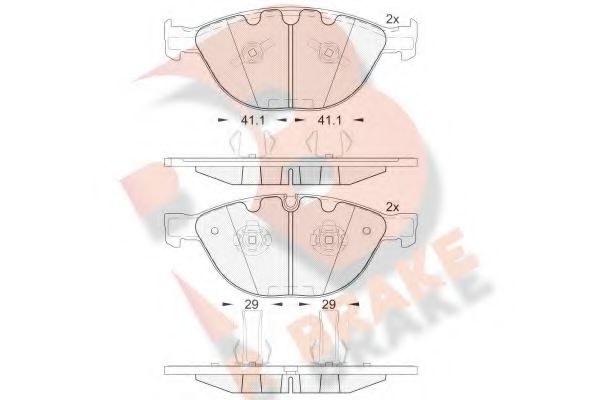 R BRAKE RB1972