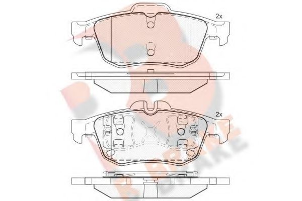 R BRAKE RB2025