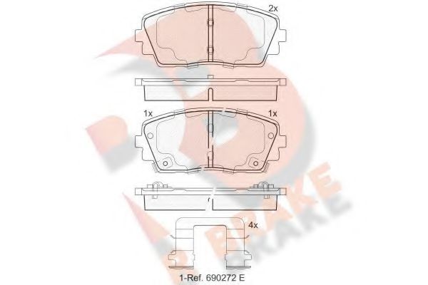 R BRAKE RB2034