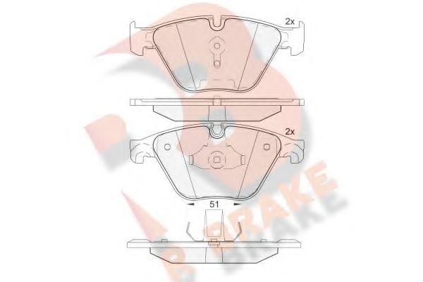 R BRAKE RB2065