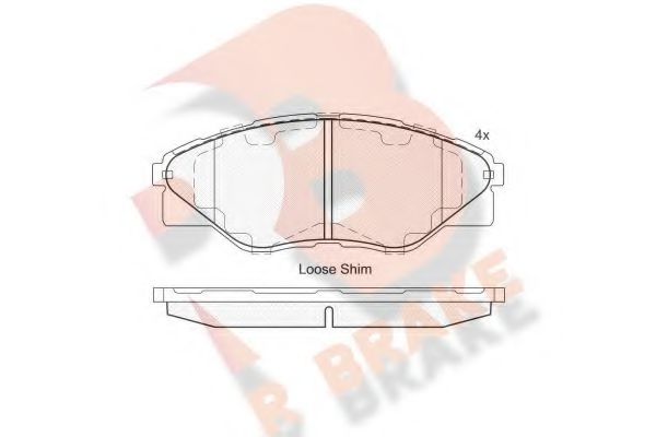 R BRAKE RB2066