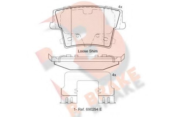 R BRAKE RB2069