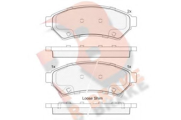 R BRAKE RB2081