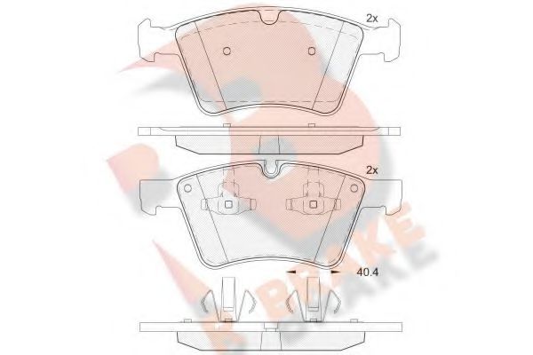 R BRAKE RB2086