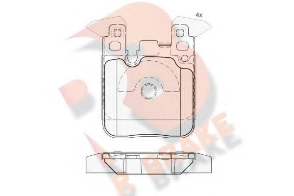 R BRAKE RB2092