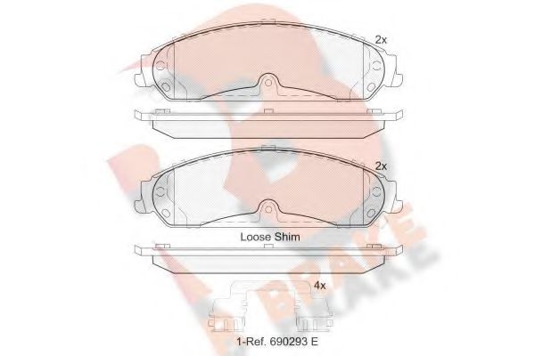 R BRAKE RB2097
