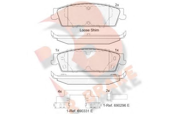 R BRAKE RB2139
