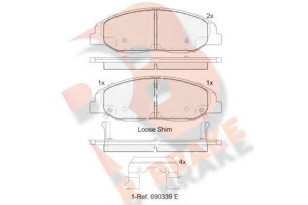 R BRAKE RB2141