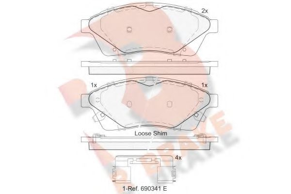 R BRAKE RB2144