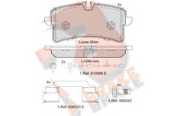 R BRAKE RB2159