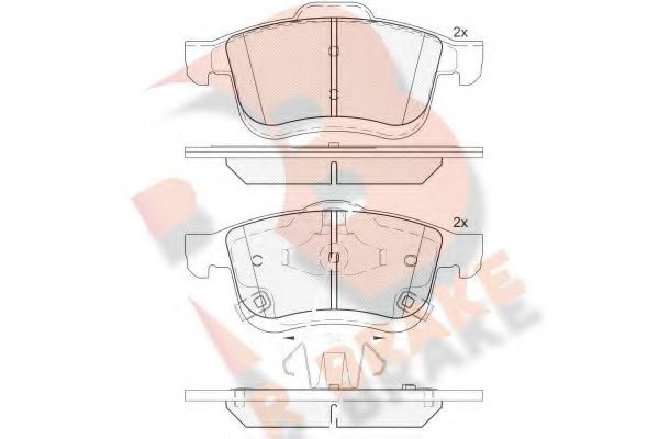 R BRAKE RB2165