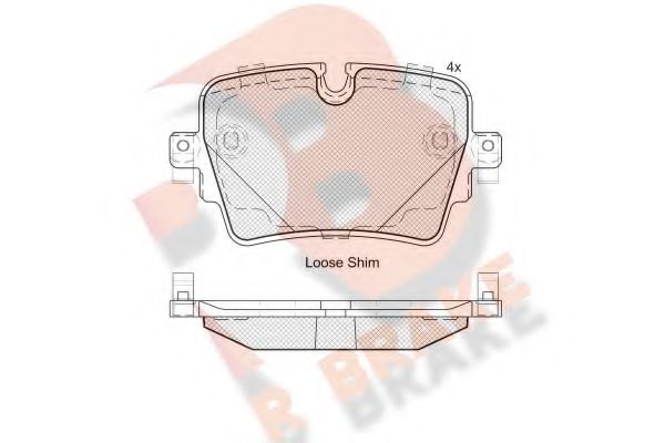 R BRAKE RB2187