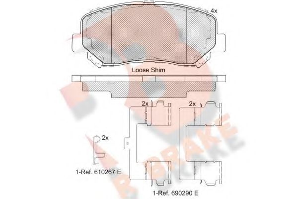 R BRAKE RB2196