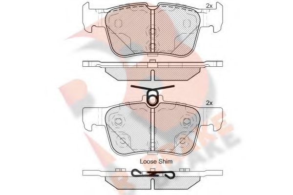 R BRAKE RB2198