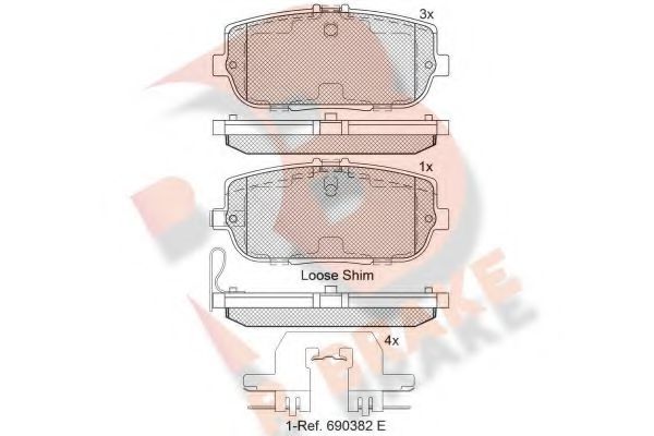 R BRAKE RB2229