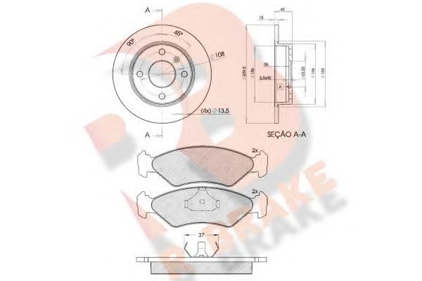 R BRAKE 3R07761062