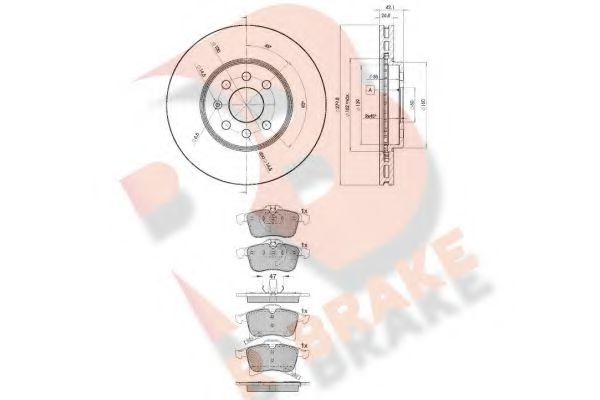 R BRAKE 3R15929001