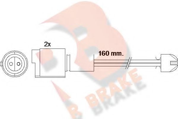 R BRAKE 610090RB