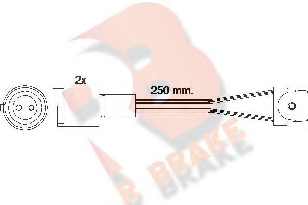 R BRAKE 610091RB