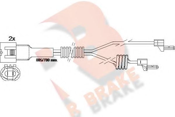R BRAKE 610098RB R BRAKE 610098RB