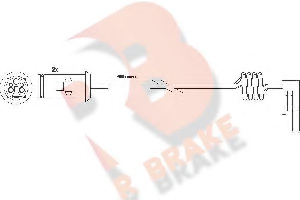 R BRAKE 610236RB