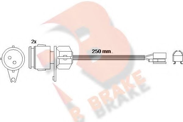 R BRAKE 610237RB