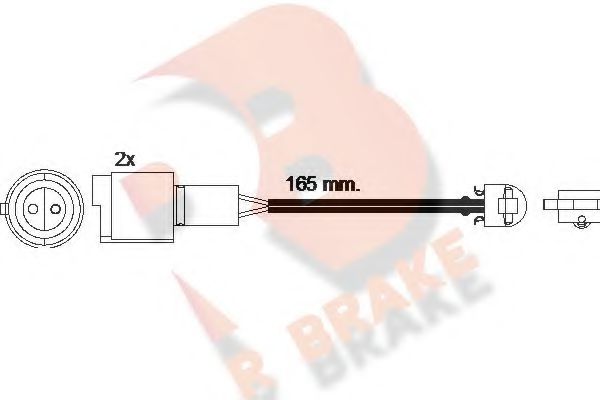 R BRAKE 610238RB