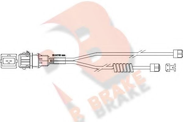 R BRAKE 610254RB