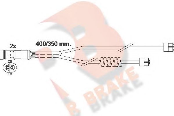 R BRAKE 610338RB