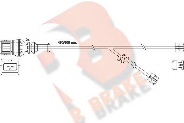 R BRAKE 610355RB