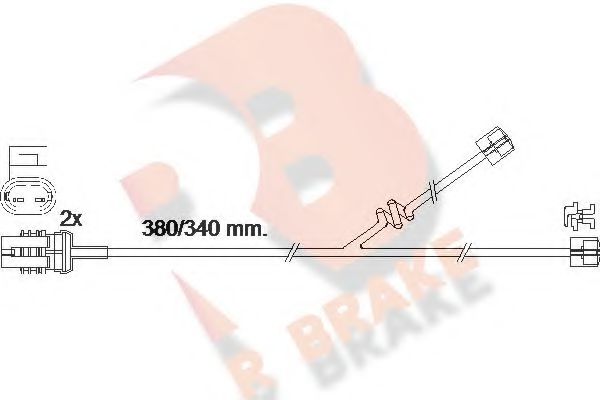 R BRAKE 610356RB