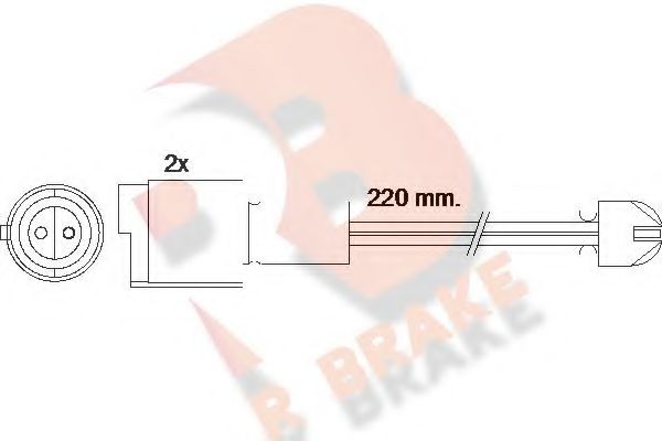 R BRAKE 610394RB