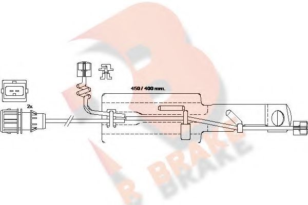 R BRAKE 610430RB