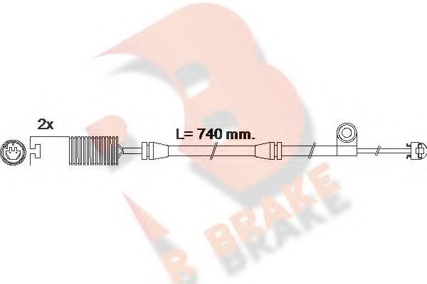 R BRAKE 610603RB
