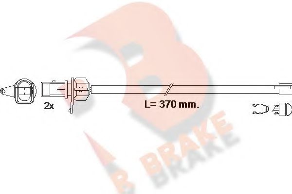 R BRAKE 610608RB