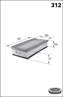 LUCAS FILTERS LFAF291