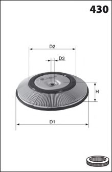 LUCAS FILTERS LFAF335