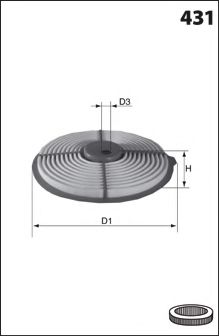 LUCAS FILTERS LFAF307